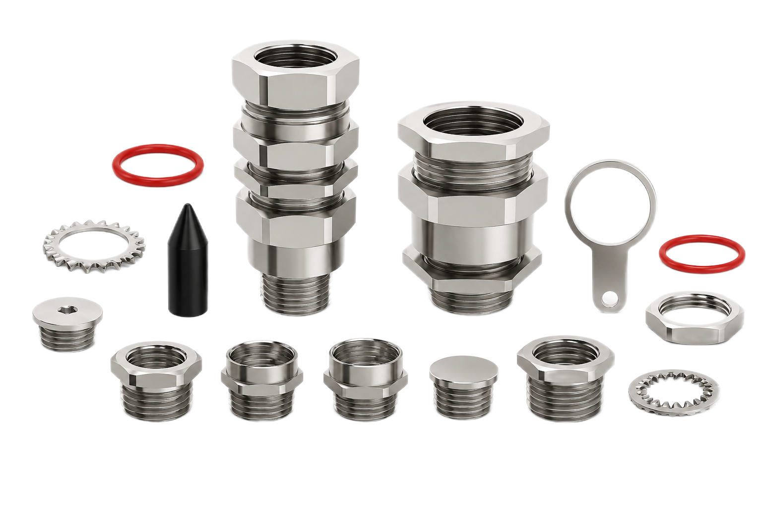 Stainless Steel (SS316L)  Cable Glands and Accessories 	