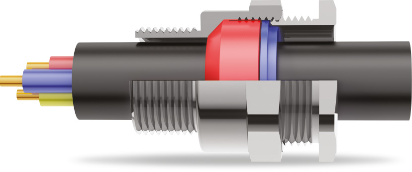 Single Compression Cable Gland (Metric Thread)