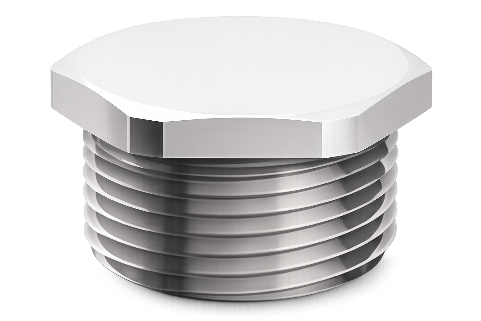 Hexagon Head Stopping Plug Brass Nickle Plated NPT Thread (BNP)