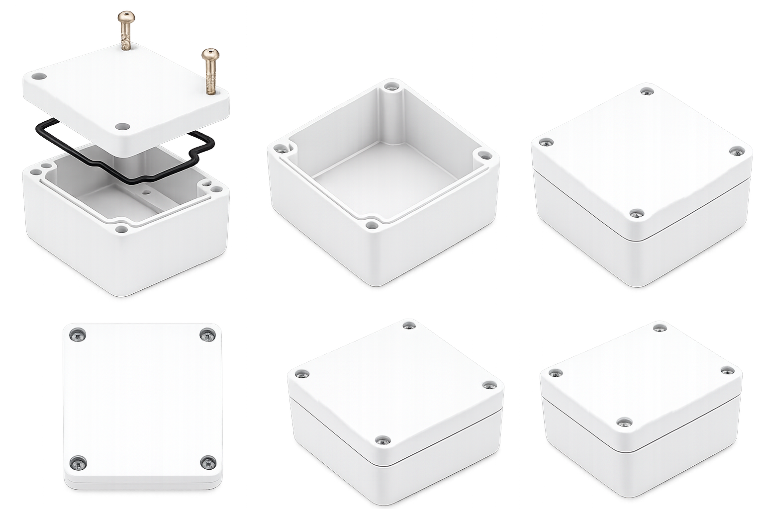 AXL IP68 / IP66 Aluminium Enclosures